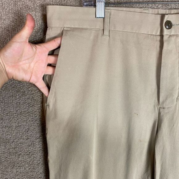 Everlane Performance Chino Pant Mens Size 35 x 32 Khaki Stretch Athletic Fit NEW - Picture 4 of 12